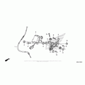 Схема вузла: Servo Motor для Honda VFR1200 VFR