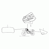 Схема вузла: Mark ( `00) 00 для Honda XR600