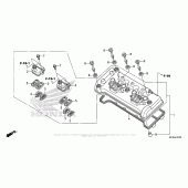 Схема вузла: Клапанна кришка для Honda CB1000 CB1000R