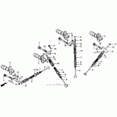 Схема узла: Распредвал для Honda VTR250 VTR