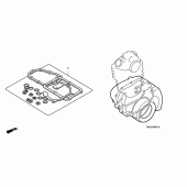 Схема вузла: Комплект прокладок В для Honda CRF150 CRF150RB