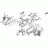 Схема узла: Shelter для Honda GL1500 Gold Wing Aspencade