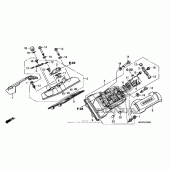 Схема узла: Клапанная крышка для Honda ST1300 Pan-European Police