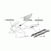 Схема вузла: Marks для Honda VFR800 Interceptor