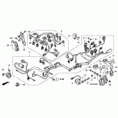 Схема вузла: Електрообладнання для Honda CBF600