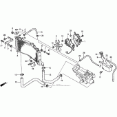Схема узла: Радиатор для Honda CBR900RR CBR919RR Fireblade