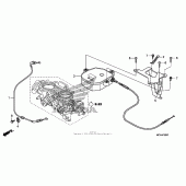 Схема узла: Auto cruise (gl1800 06-) (airbag) для Honda GL1800 Gold Wing