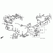Схема узла: Электрооборудование для Honda CBR1000 CBR1000F