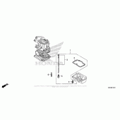 Схема вузла: Carburetor Optional Kit для Honda CRF150 CRF150R