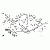 Схема вузла: Електрообладнання для Honda XL600 Transalp