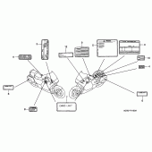 Схема узла: Информационные наклейки для Honda ST1100 Pan-European Police