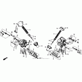Схема узла: Карбюратор (components) для Honda XL600 Transalp