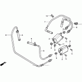 Схема узла: Катушка зажигания для Honda PC800 Pacific Coast