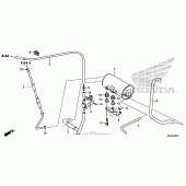 Схема узла: Evap canister (2) для Honda VT750 Shadow RS