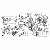 Схема узла: Жгут проводки (st1300a) для Honda ST1300 Pan-European