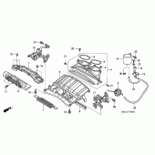 Схема вузла: Air intake duct / solenoid valve (CBR1000RR4 / 5) для Honda CBR1000 CBR1000RR Fireblade