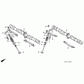 Схема узла: Распредвал для Honda CB750 Seven Fifty