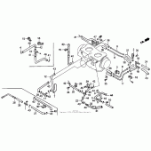 Схема узла: Tubing (1) для Honda GL1500 Gold Wing Aspencade