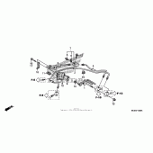 Схема вузла: Proportioning control valve (st1300) для Honda ST1300 Pan-European