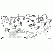 Схема вузла: Injector для Honda GL1800 Gold Wing