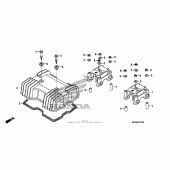 Схема узла: Клапанная крышка для Honda CMX250 Rebel