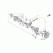 Схема вузла: Масляний насос для Honda NX650 Dominator