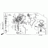 Схема узла: Карбюратор для Honda CRF150 CRF150F
