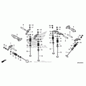 Схема узла: Распредвал для Honda VT750 Shadow Aero