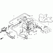 Схема узла: Water pipe для Honda GL1500 Gold Wing Aspencade