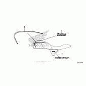 Схема узла: Mark + stripe для Honda CB1100