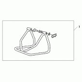 Схема вузла: Maintenance stand для Honda CBR600