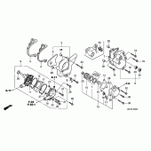 Схема узла: Водяной насос для Honda CBR1000 CBR1000RR Fireblade