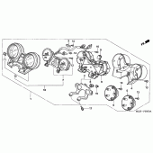 Схема вузла: Панель приладів (CB1300 / A / F / F1) для Honda CB1300 Super Four