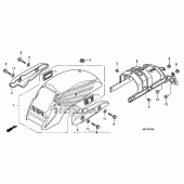 Схема узла: Заднее крыло для Honda VT750 Shadow Spirit