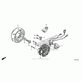 Схема вузла: Генератор для Honda CMX250 Rebel