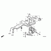 Схема вузла: Abs modulator для Honda CBF1000
