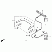 Схема узла: Se high mount light для Honda GL1500 Gold Wing Special Edition