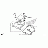 Схема вузла: Клапанна кришка для Honda CRF250 CRF250L