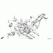 Схема вузла: Рама для Honda CRF250 CRF250L