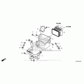 Схема вузла: Abs Modulator для Honda CBR300R