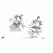 Схема вузла: Cowl pocket для Honda ST1300 Pan-European