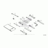 Схема вузла: Інструмент для Honda CB300F