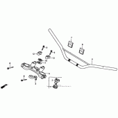 Схема вузла: Кермо для Honda XR600