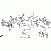Схема вузла: St1100a wire harness для Honda ST1100 Pan-European