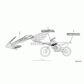 Схема вузла: Mark для Honda CRF450 CRF450X