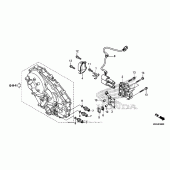 Схема узла: Linear solenoid для Honda NC700