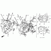Схема узла: Картер двигателя для Honda XRV750 Africa Twin
