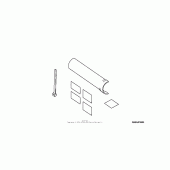 Схема вузла: Chrome billet driveshaft (v design) для Honda VTX1300