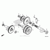 Схема вузла: Balancer для Honda VT1300 Sabre