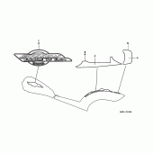 Схема вузла: Label read the manual (7) для Honda VT600 Shadow VLX
